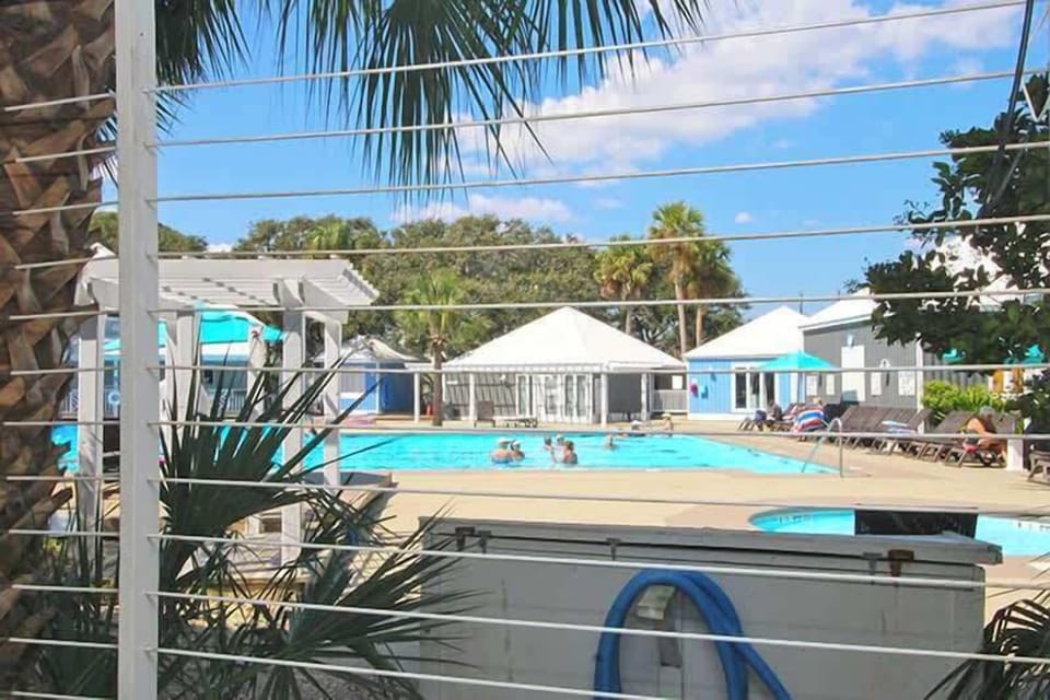 View of Olympic Pool