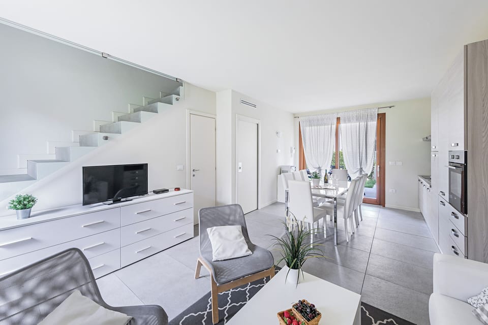 Basic Apartment | Living area | 35-cm TV with digital channels