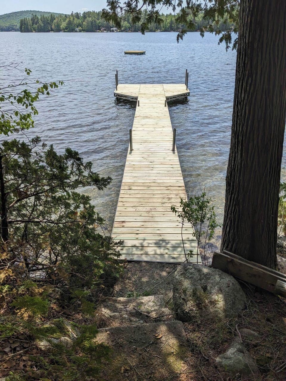 Private dock for your boat/water toys or relaxing. 