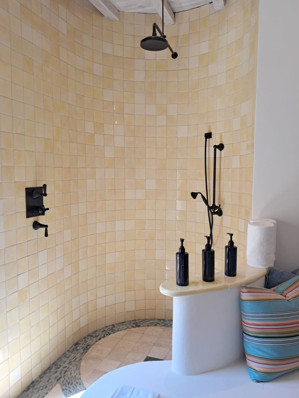 Luxury Villa, 2 Bedrooms, Patio, Ocean View | Bathroom | Combined shower/tub, free toiletries, hair dryer, bathrobes