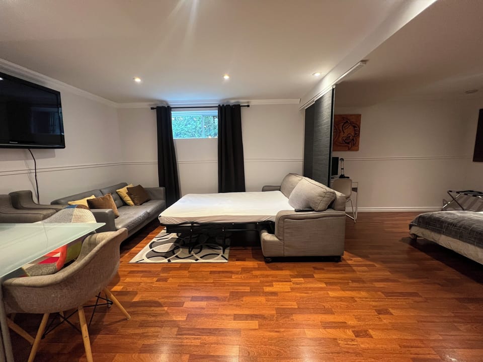Sofa-lit disponible avec literie sur demande