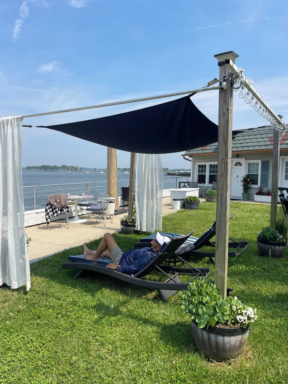Cabana water view