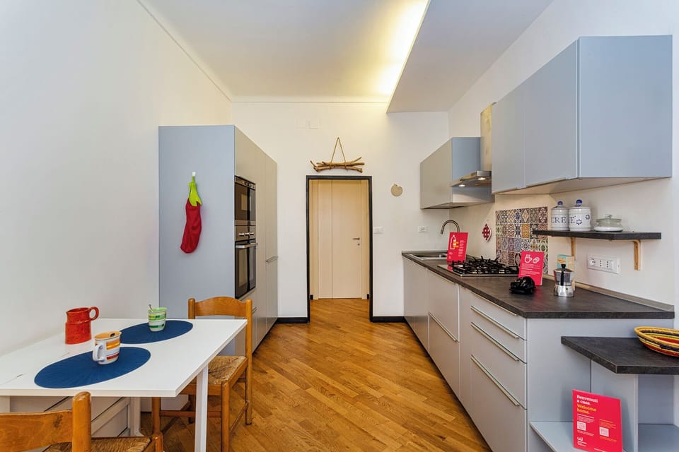 Basic Apartment | Private kitchen | Espresso maker, electric kettle