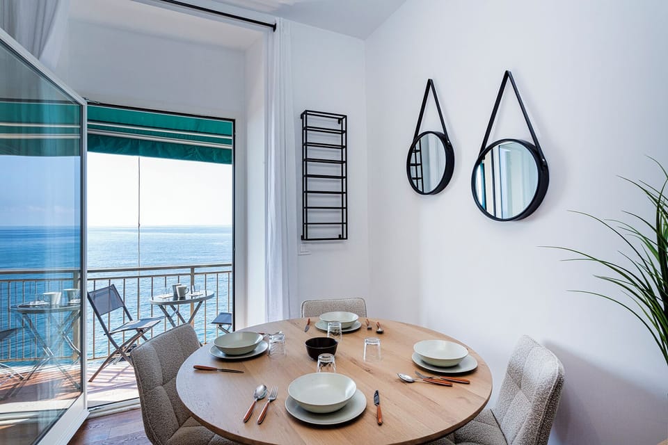 Basic Apartment, Balcony | Dining room