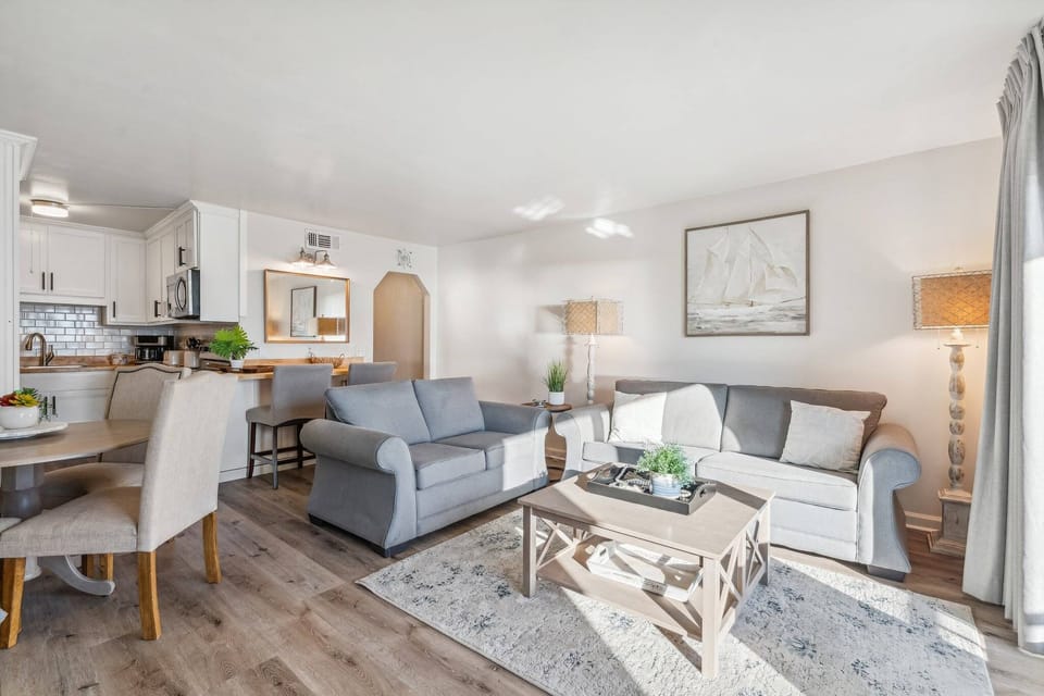 Sleeper sofa in the living room