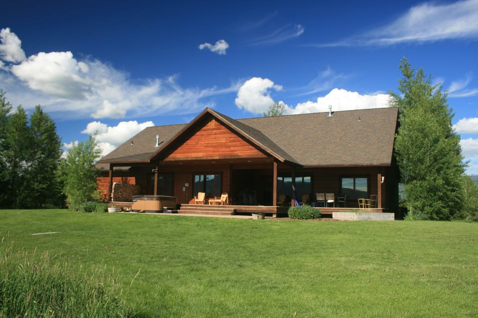 Back of home