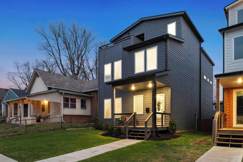 FRONT OF HOUSE - TWILIGHT