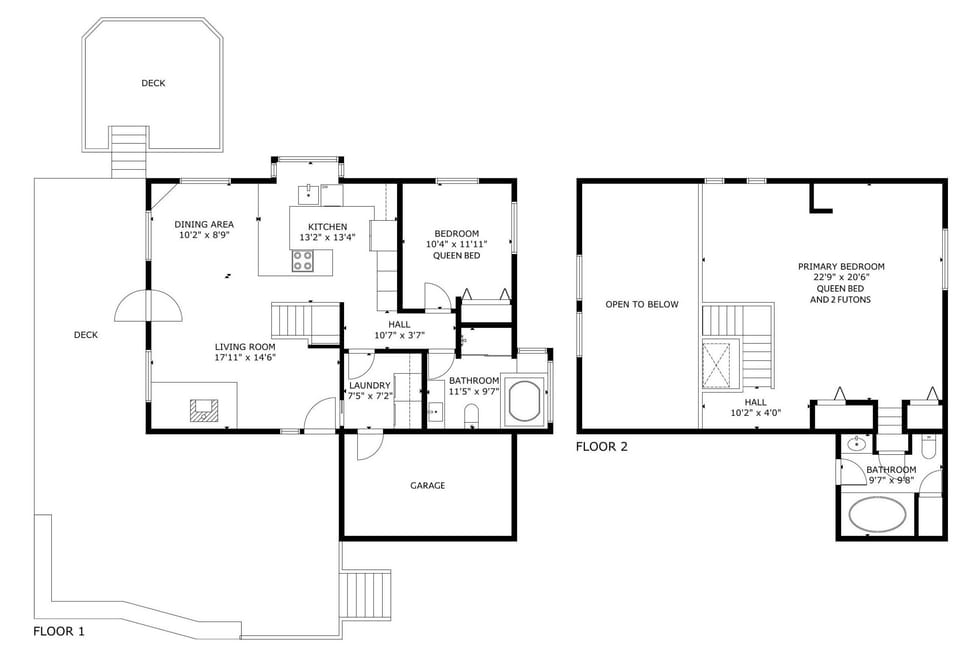This rental is very spacious with many areas to relax and recharge.