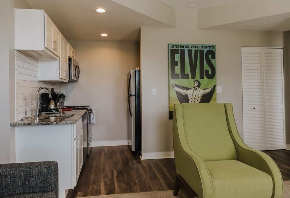 Living Room & Kitchen