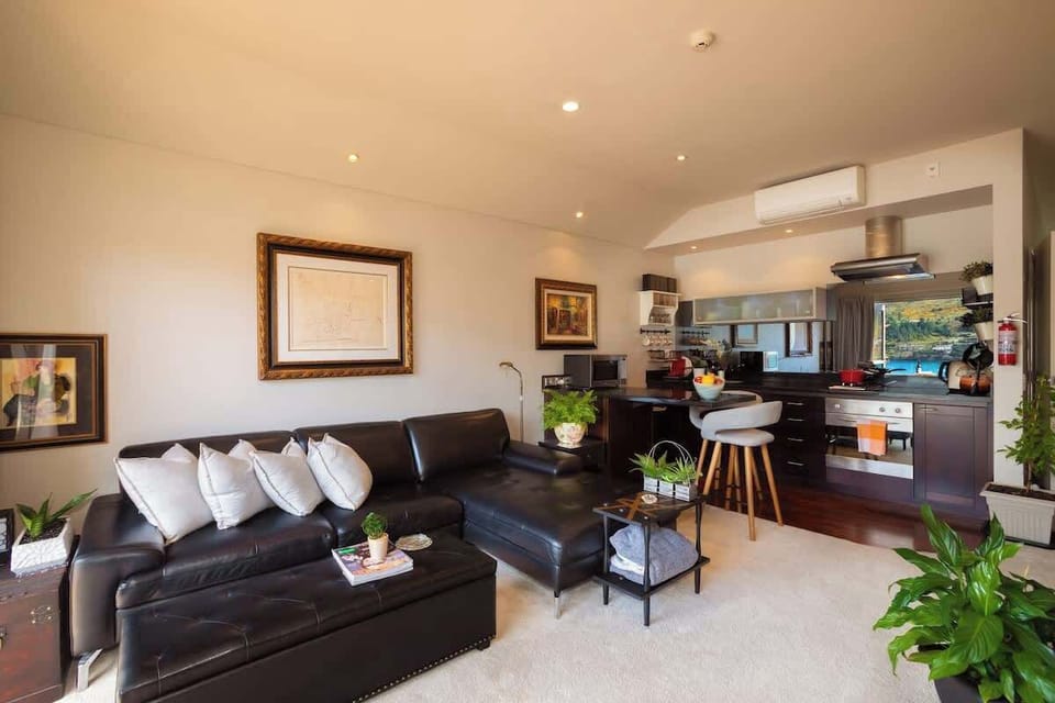 Large open plan living and kitchen/dinning area.