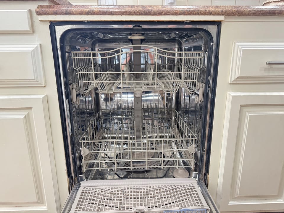 Large dishwasher. 