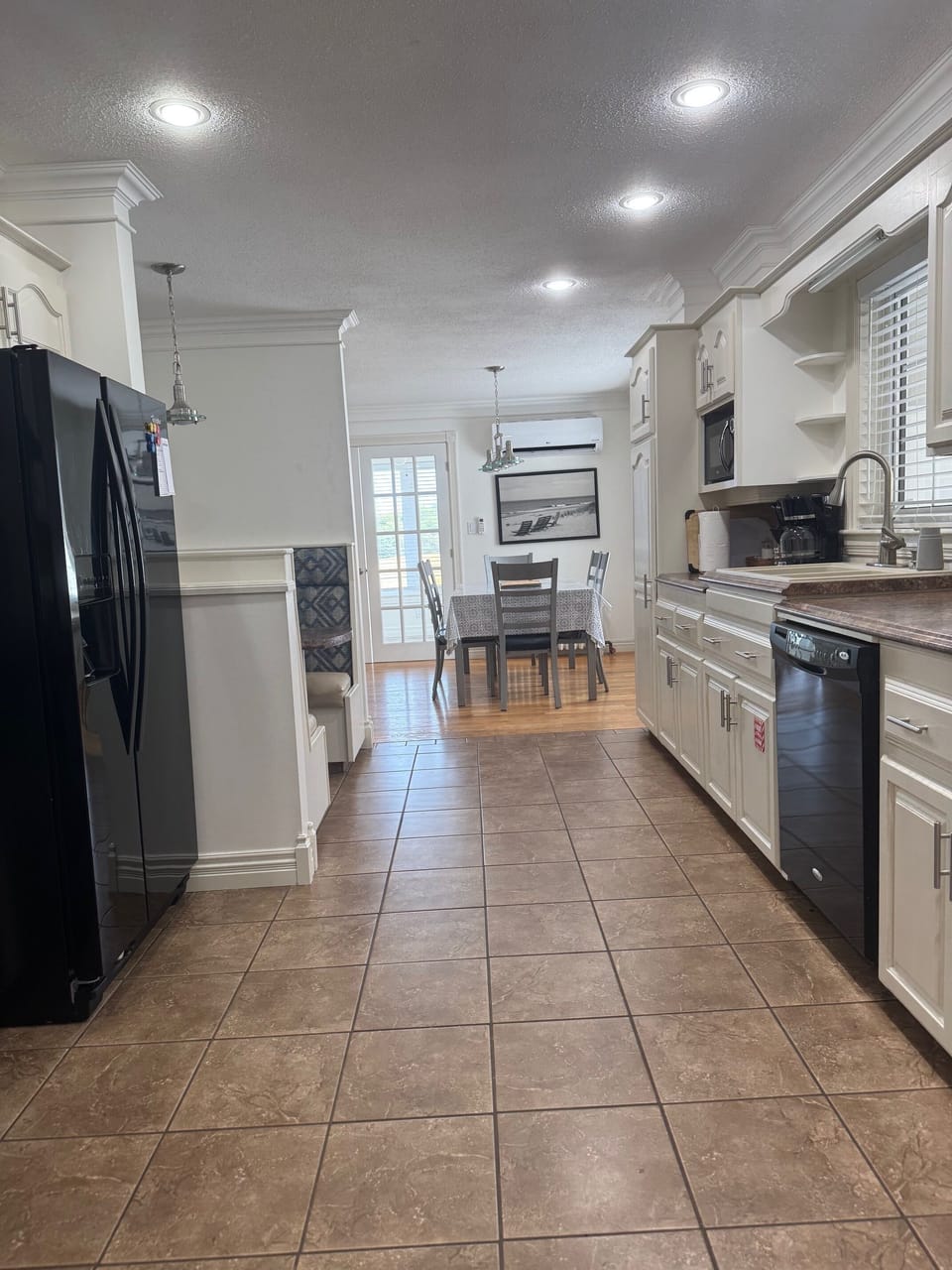 View from pantry.