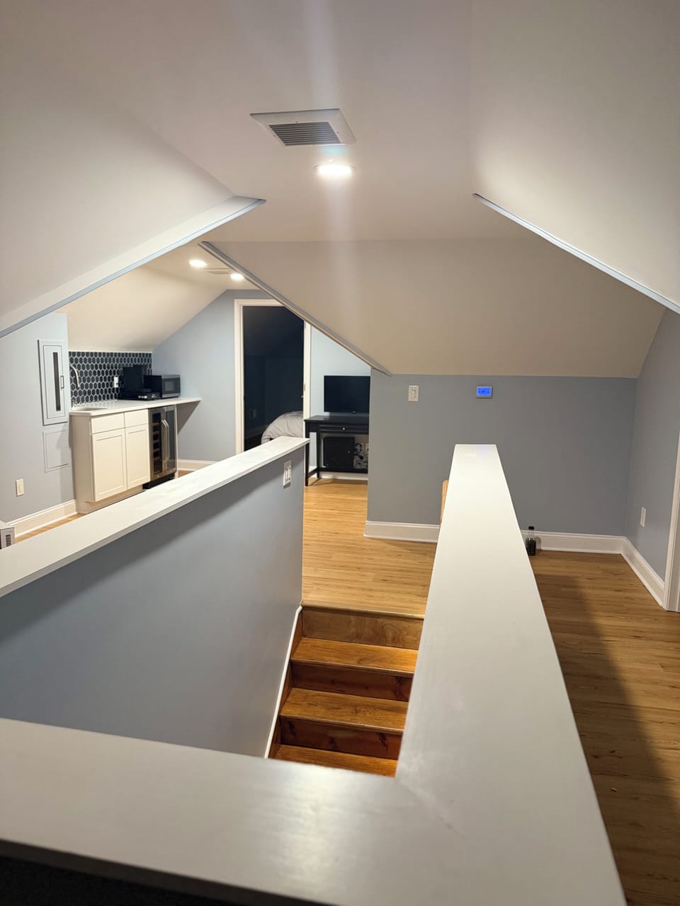 Upstairs