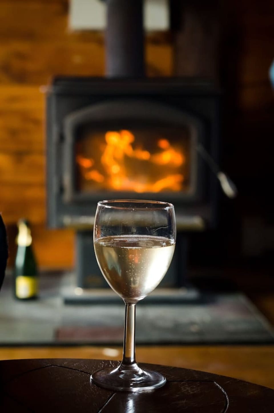 Enjoy a romantic getaway in front of the fire.  Photo by Kelly Chadwick