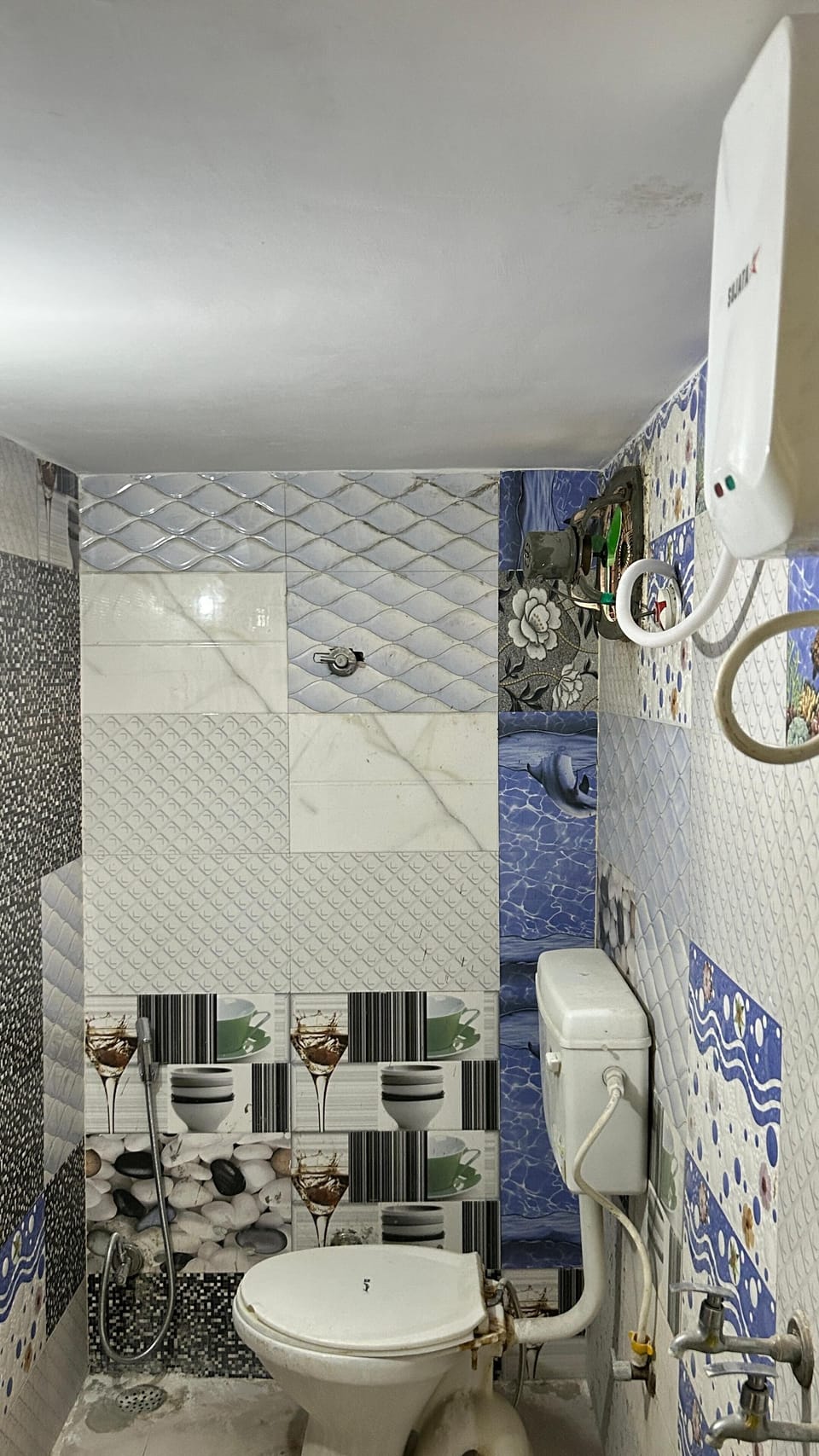 Towels, soap, shampoo
