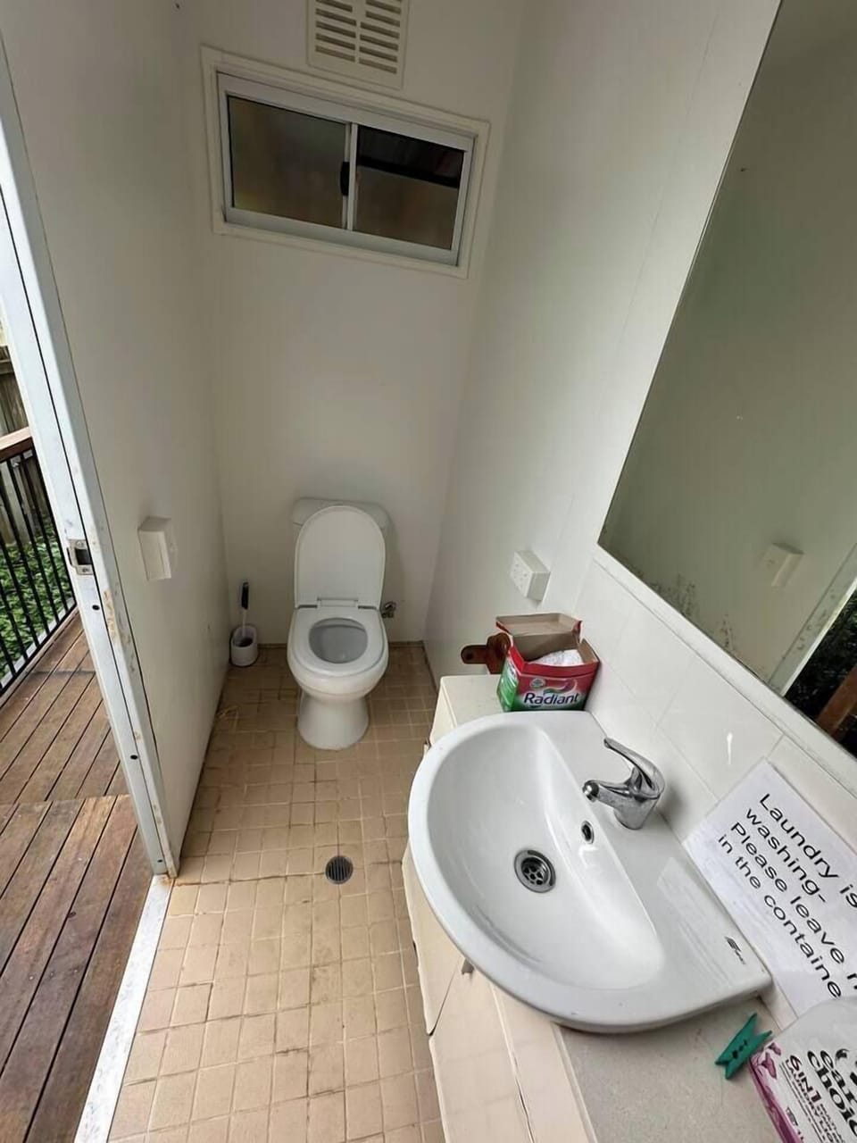 second toilet