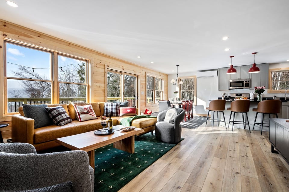 From the inside, you’ll be greeted by breathtaking views of nature, bringing the outdoors right into your space