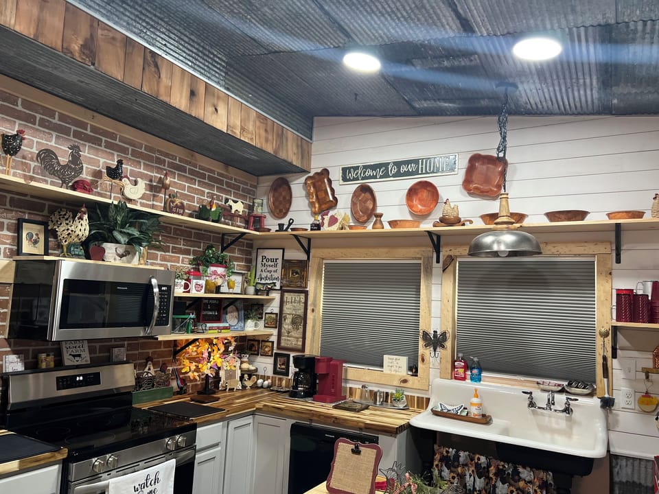 Well equipped kitchen to cook a great meal