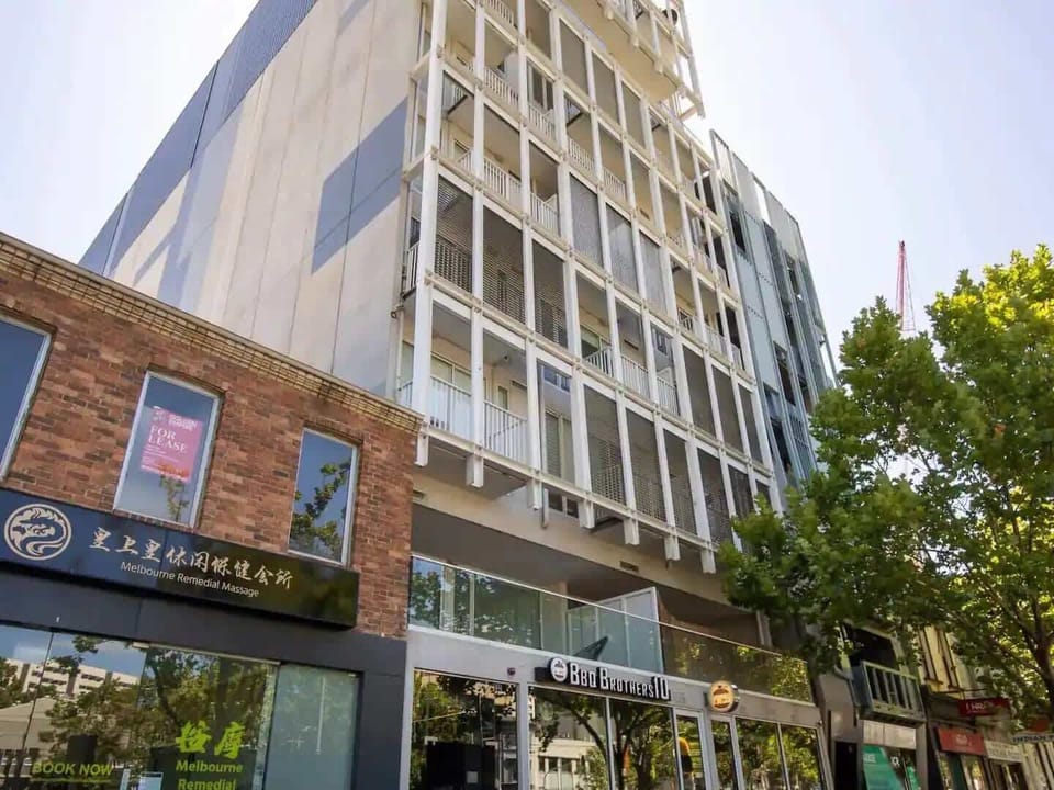The building.
