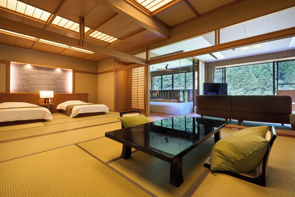 Deluxe Suite with open-air bath, River View, Non-Smoking | Free WiFi