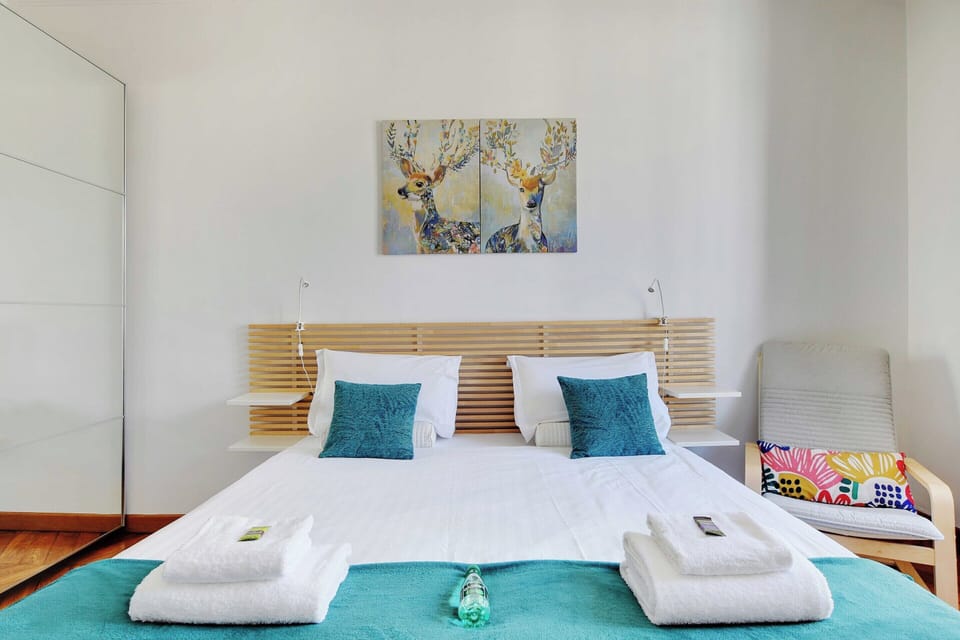 Apartment | 2 bedrooms, laptop workspace, iron/ironing board, bed sheets