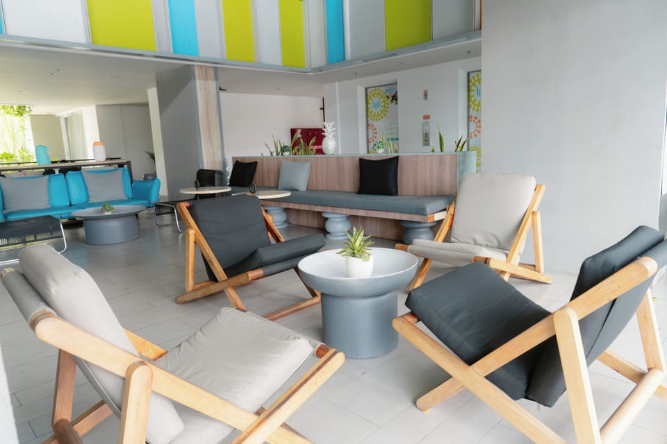 Lobby sitting area