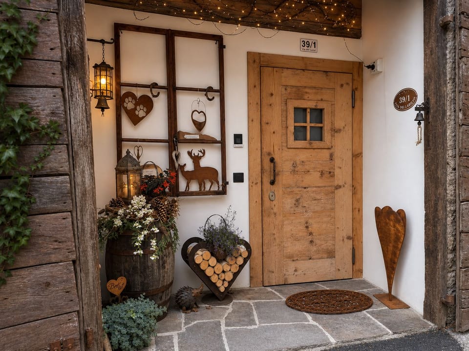 STABLES SUITE with one freestanding bath  typical Trentino charming style House in Trentino-South Tyrol