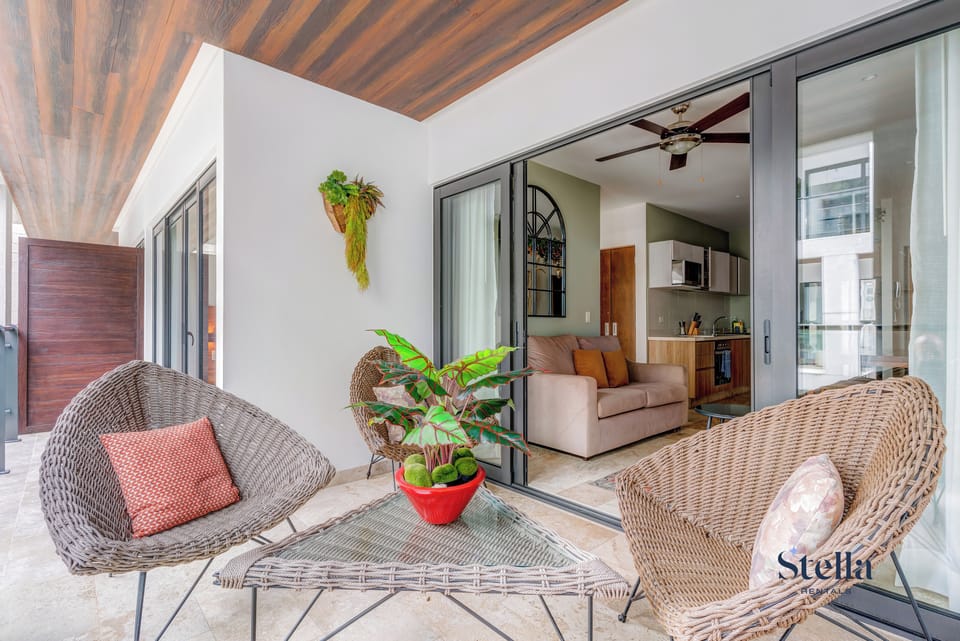 Apartment, Multiple Beds, Balcony | Balcony