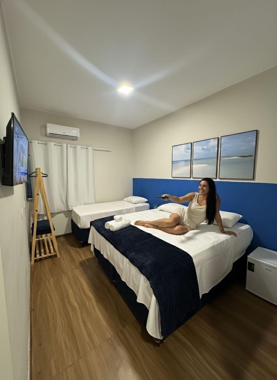 Superior Triple Room | Hypo-allergenic bedding, pillowtop beds, desk, laptop workspace