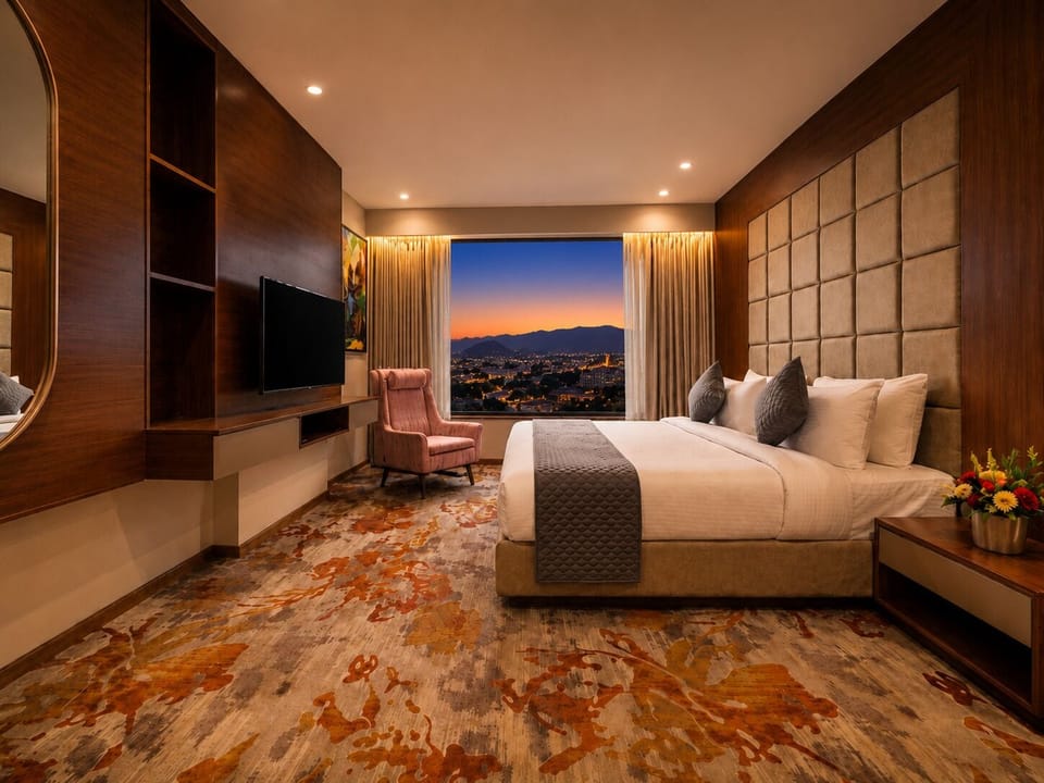 Presidential Studio Suite | Premium bedding, memory foam beds, minibar, desk