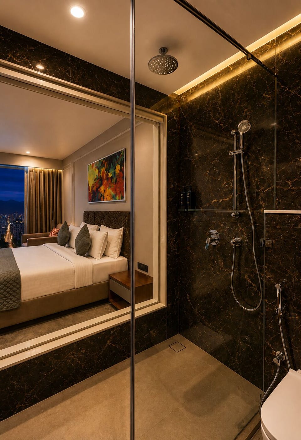 Executive Garden View Rooms | Bathroom | Shower, hydromassage showerhead, free toiletries, hair dryer