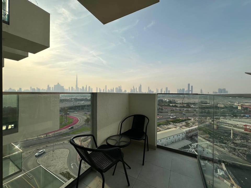 Luxury Apartment, City View | Terrace/patio