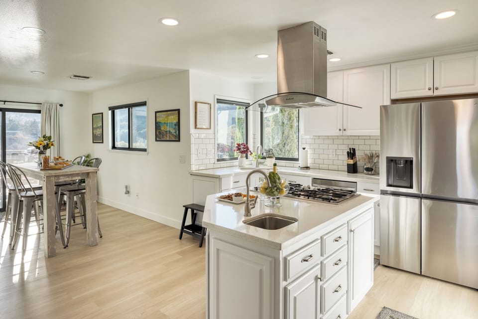 Clean and functional space.