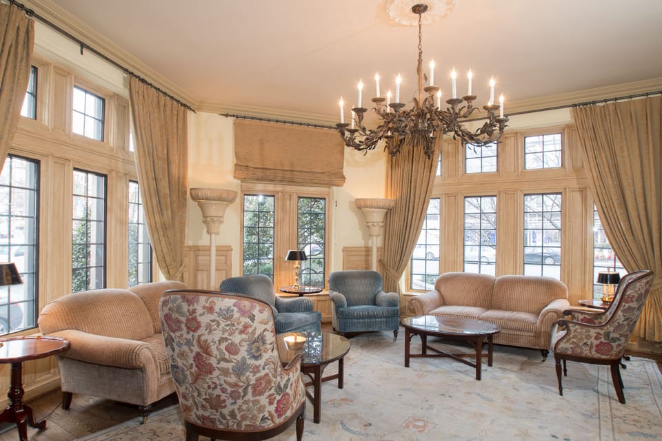Lobby sitting area