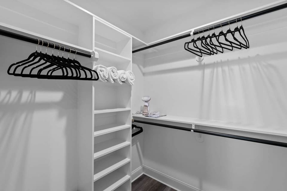 Primary Bedroom Walk-in Closet.