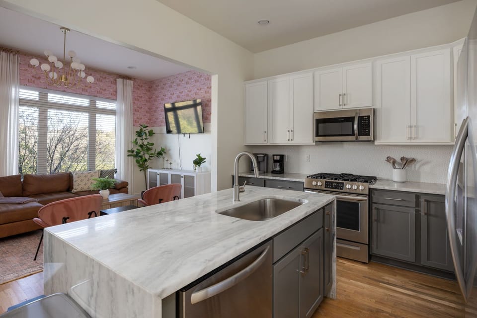 Gorgeous modern kitchen - The Pink Stetson - Nashville, TN