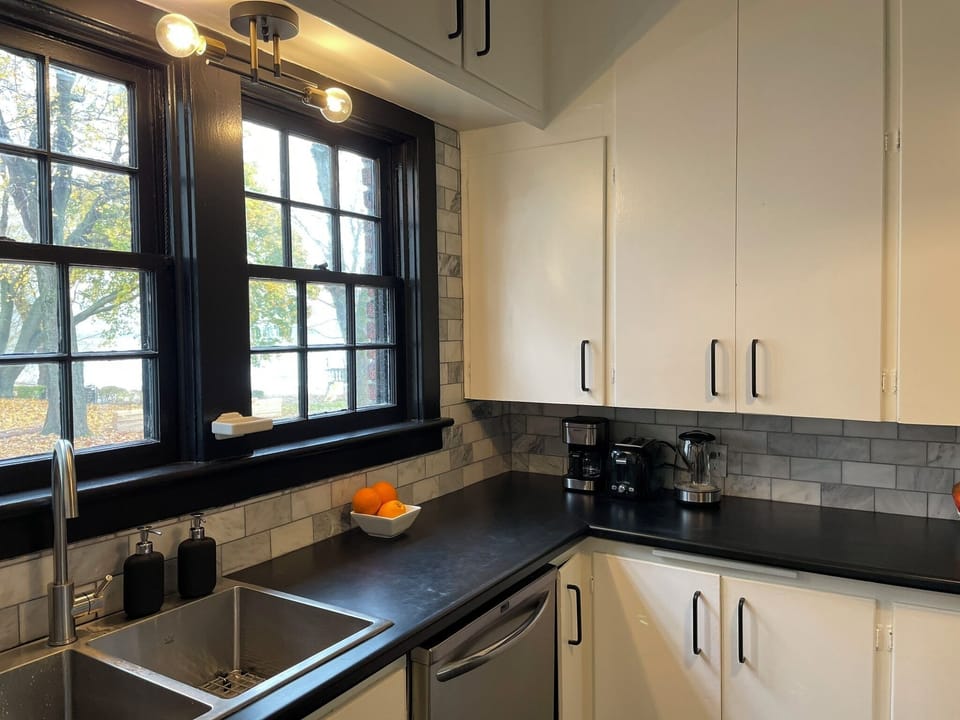 Lots of counter space for making family dinners