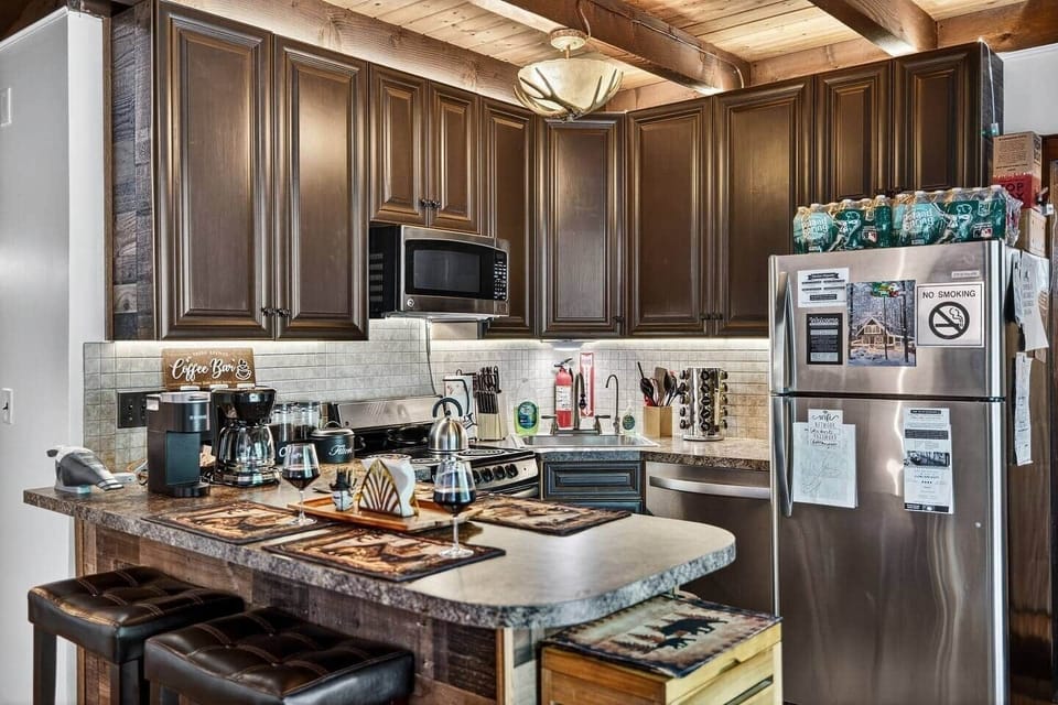 all stainless appliances
