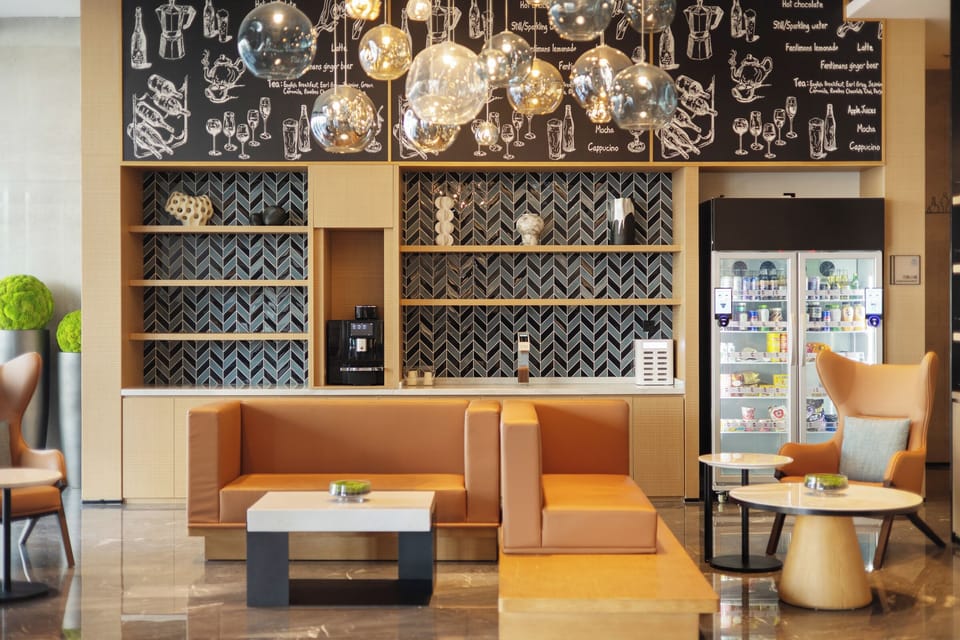 Lobby sitting area