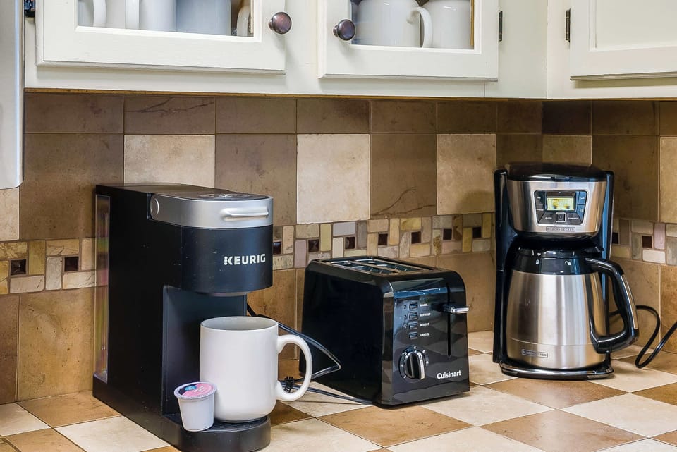 Includes all the essentials—stainless steel appliances, cookware, utensils, and even multiple coffee makers to fuel your mornings!