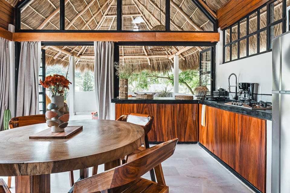 Family House, Pool View | Private kitchen