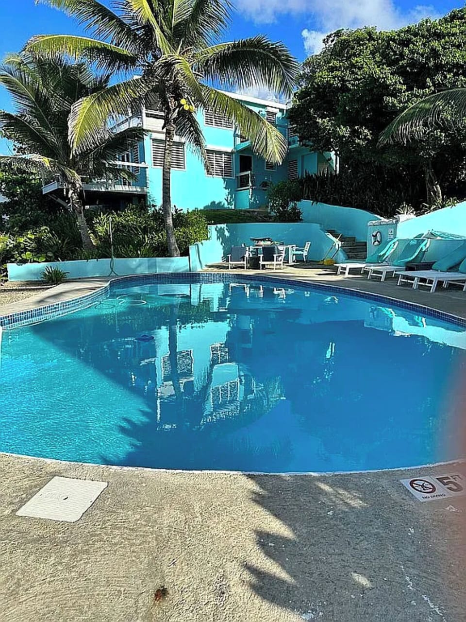 Oceanfront saltwater pool