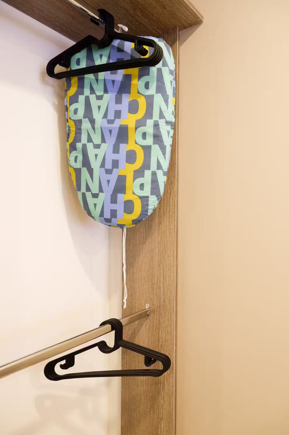 Full Closet - hangers - Ironing Board