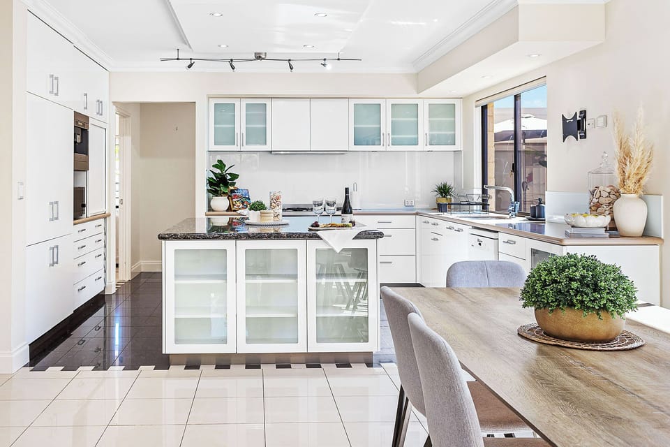 Family-friendly extras include high chair, porta cot and stair kids safety gates