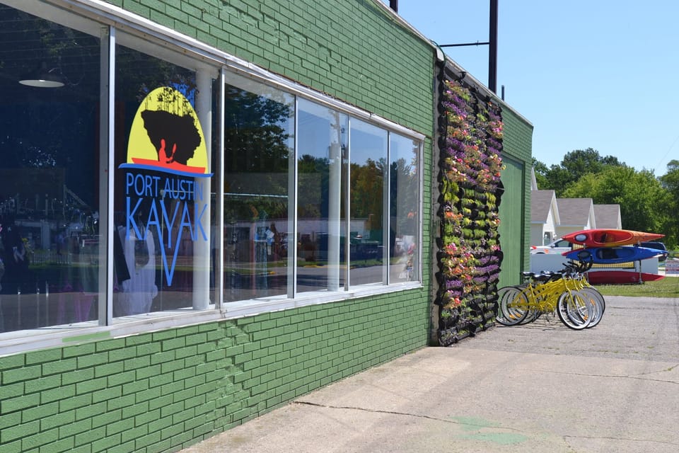 PAK- Port Austin Kayak- Just one block from The Huron Host