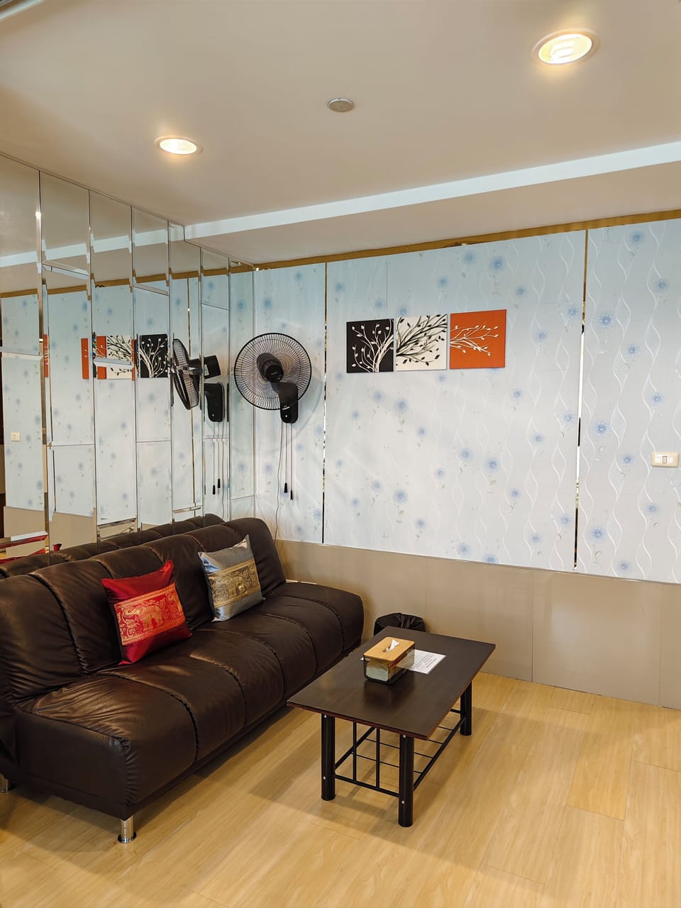 Condo, 1 Double Bed with Sofa bed, Smoking, Balcony | Living area | Smart TV
