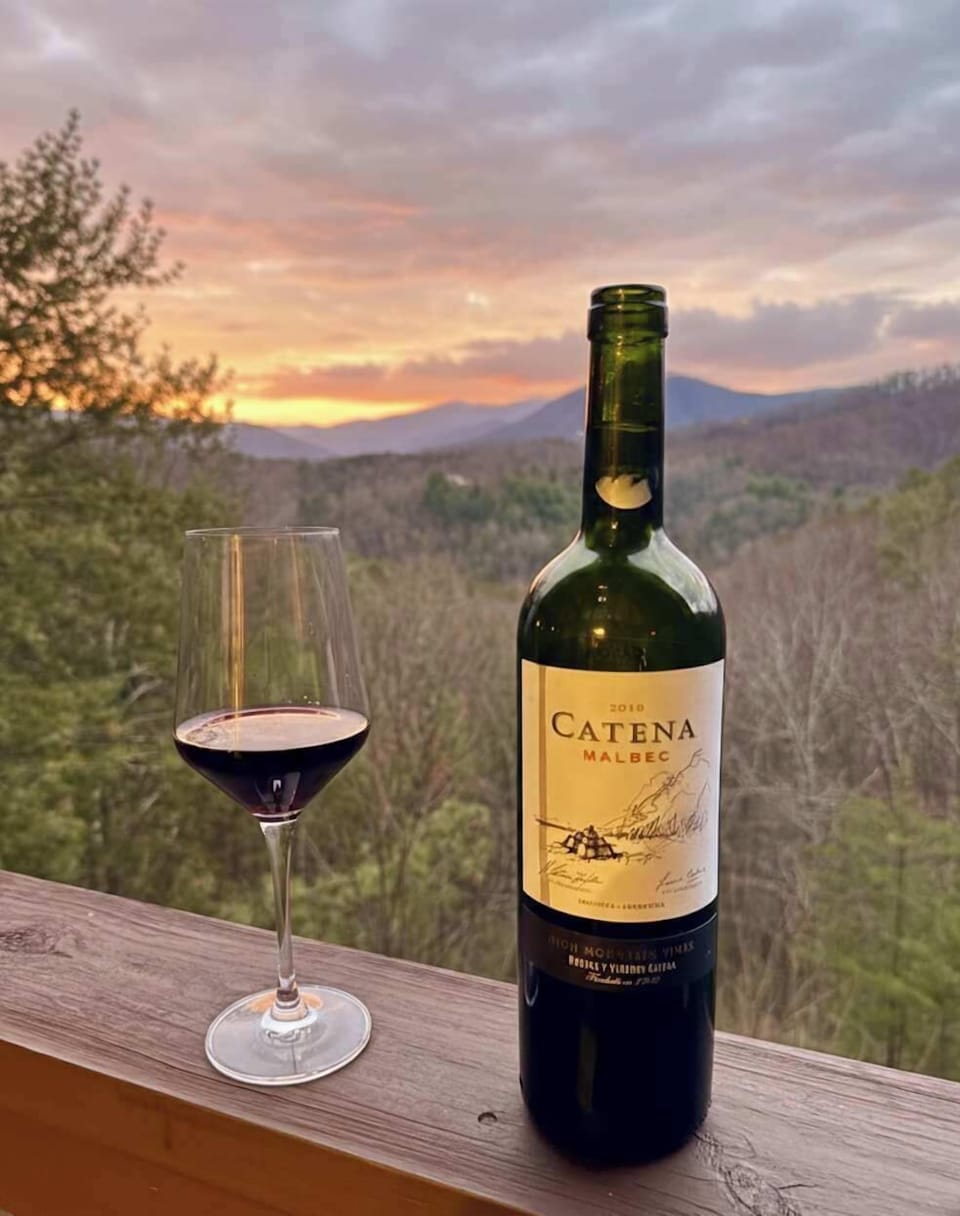 Enjoy a wine with an amazing view!
