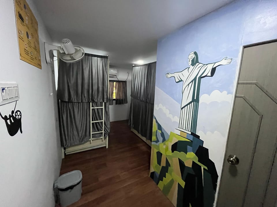 Shared Dormitory, Balcony | Premium bedding, soundproofing, free WiFi, bed sheets