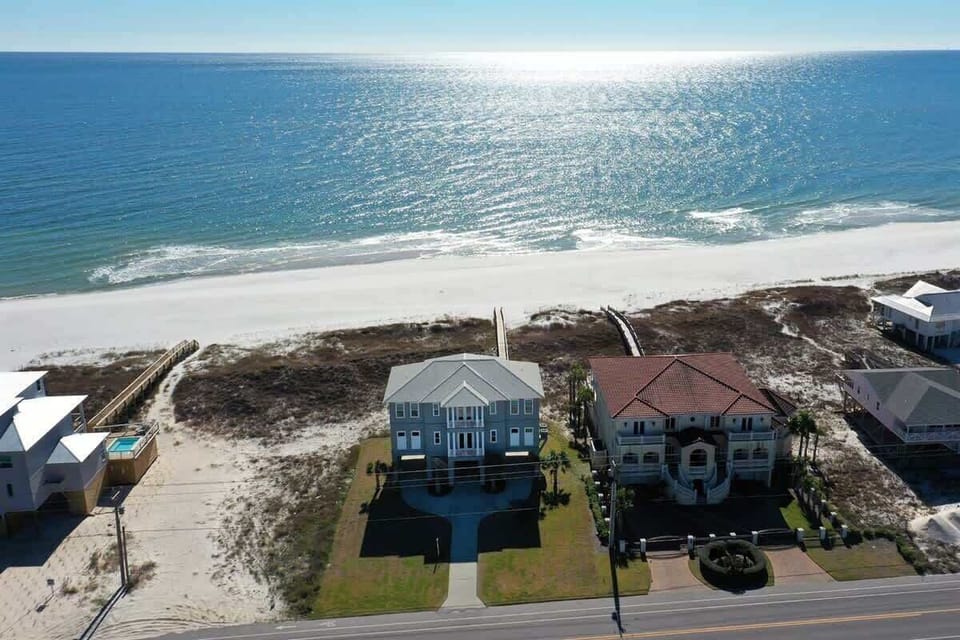 Enjoy stunning beach views in Gulf Shores with sugar-white sand, clear Gulf waters, and unforgettable sunrises and sunsets—all just steps from your door. A perfect setting for relaxing, unwinding, and soaking in the coastal beauty.