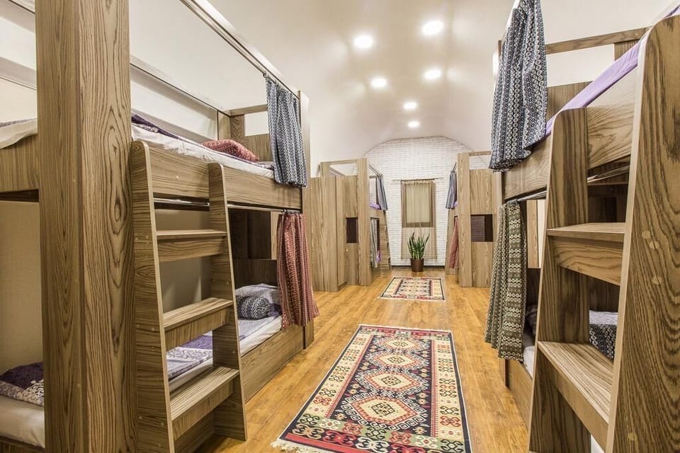 Deluxe Shared Dormitory, Women only, Non Smoking, Courtyard View | Desk, laptop workspace, blackout drapes, soundproofing